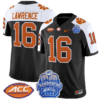 Trevor Lawrence Jersey #16 Clemson Tigers 2024 ACC Championship Patch Stitched Football