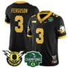 Terrance Ferguson Jersey #3 Oregon Ducks 2024 Big Ten Champions Stitched Football 9 Terrance Ferguson Jersey #3 Oregon Ducks 2024 Big Ten Champions Stitched Football