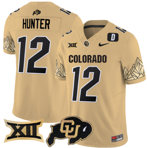 Travis Hunter Jersey #12 Colorado Buffaloes Vapor Limited Stitched Football - Image 5