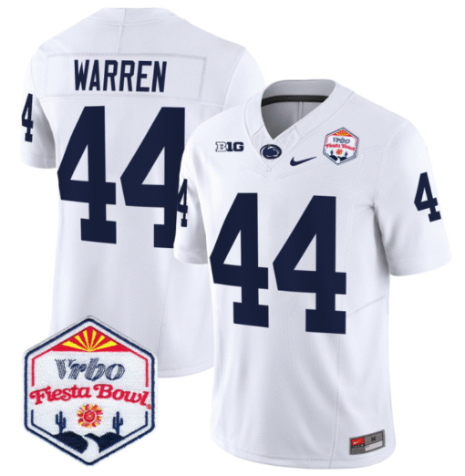 Tyler Warren Jersey #44 Penn State 2024 Fiesta Bowl Patch Stitched Football - Image 5