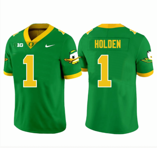 Traeshon Holden Jersey #1 Oregon Ducks Stitched Football