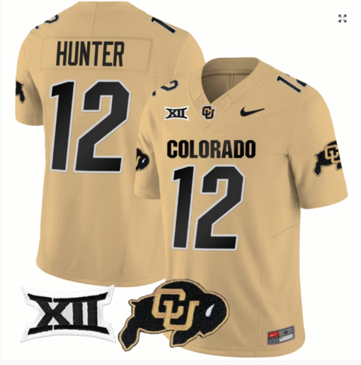 Travis Hunter Jersey #12 Colorado Buffaloes College Stitched Football - Image 10