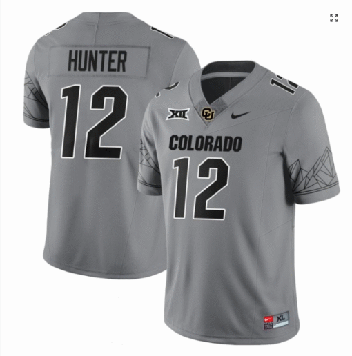 Travis Hunter Jersey #12 Colorado Buffaloes College Stitched Football - Image 7