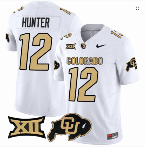 Travis Hunter Jersey #12 Colorado Buffaloes College Stitched Football - Image 5