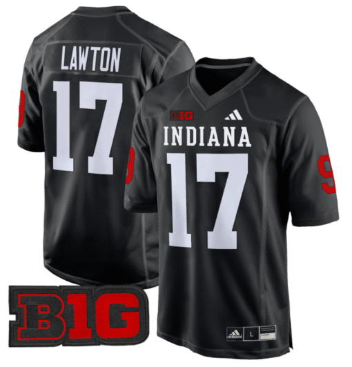 Ty Son Lawton Jersey #17 Indiana Hoosiers 2024 Game V2 Stitched Football - Image 5