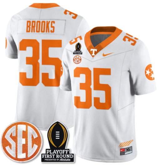 Will Brooks Jersey #35 Tennessee Vols Playoff First Round Patch Stitched Football - Image 2