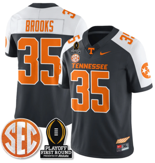 Will Brooks Jersey #35 Tennessee Vols Playoff First Round Patch Stitched Football - Image 6