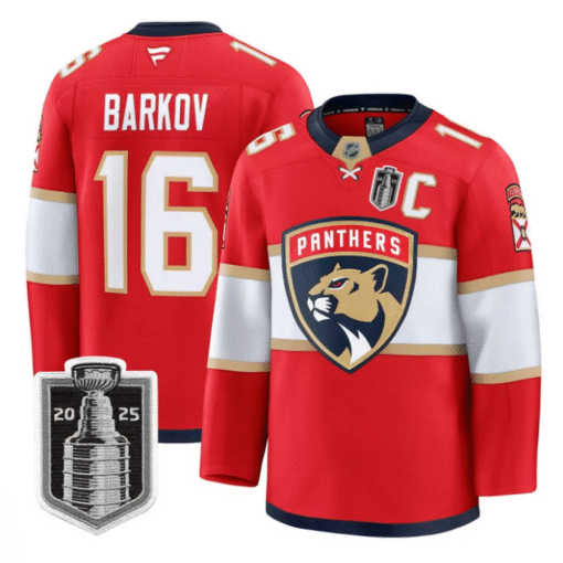 Aleksander Barkov Jersey #16 Florida Panthers 2025 Stanley Cup Final Stitched Hockey - Image 3