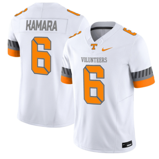 Alvin Kamara Jersey #6 Tennessee Vols 2025 Smokey Grey Series Stitched Football - Image 2