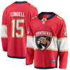 Anton Lundell Jersey 15 Florida Panthers 2025 Breakaway Player Stitched Hockey