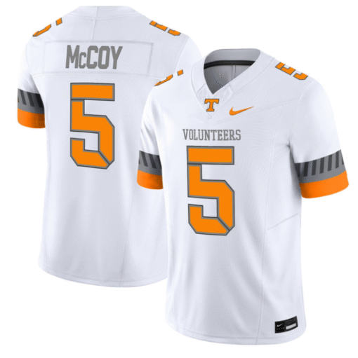 Bru McCoy Jersey #5 Tennessee Vols 2025 Smokey Grey Series Stitched Football - Image 3