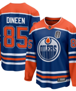 Cam Dineen Jersey 85 Edmonton Oilers 2025 Stanley Cup Final Home Breakaway Stitched Hockey