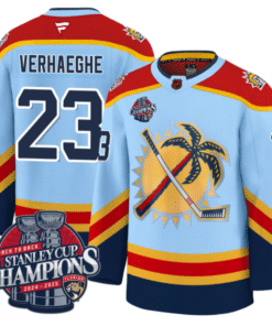 Carter Verhaeghe Jersey #23 Florida Panthers 2025 Stanley Cup Back To Back Stitched Hockey