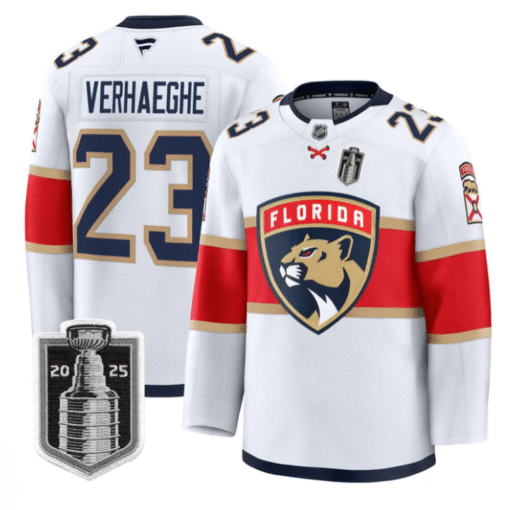 Carter Verhaeghe Jersey #23 Florida Panthers 2025 Stanley Cup Final Stitched Hockey - Image 2