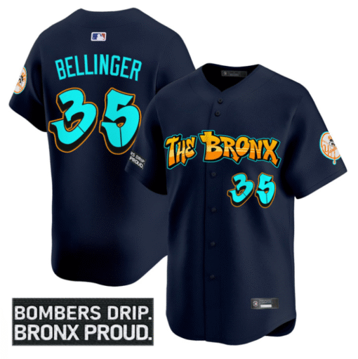 Cody Bellinger Jersey #35 Yankees Graffiti Bronx Bombers Edition Stitched Baseball - Image 2