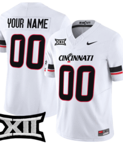 Alternative view of Custom Cincinnati Bearcats Jersey Name, Number 2025 Vapor Limited Stitched Football