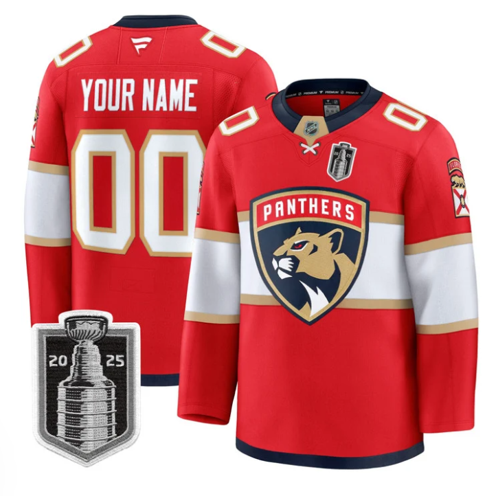 Custom Florida Panthers Jersey 2025 Stanley Cup Final Premium Stitched Hockey 3 Custom Florida Panthers Jersey 2025 Stanley Cup Final Premium Stitched Hockey - Image 3