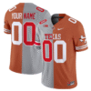 Custom Texas Longhorns Jersey Name, Number Stitched Blue