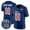 Custom Paris Saint-Germain 2025 Jersey Name, Number Football Stitched Navy