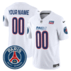 Custom Paris Saint-Germain 2025 Jersey Name, Number Football Stitched White