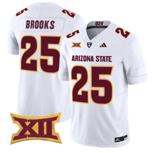 DeCarlos Brooks Jersey #25 Arizona State Sun Devils 2025 Stitched Football - Image 2