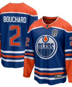 Evan Bouchard Jersey 2 Edmonton Oilers 2025 Stanley Cup Final Home Breakaway Stitched Hockey