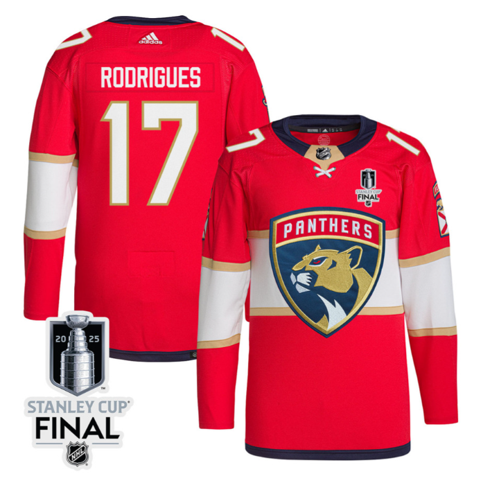 Evan Rodrigues Jersey 17 Florida Panthers 2025 Breakaway Player Stitched Hockey 2 Evan Rodrigues Jersey 17 Florida Panthers 2025 Breakaway Player Stitched Hockey - Image 2