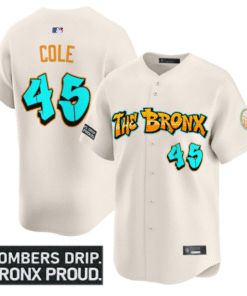 Gerrit Cole Jersey #45 Yankees Graffiti Bronx Bombers Edition Stitched Baseball
