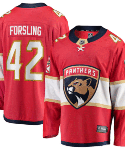 Gustav Forsling Jersey 42 Florida Panthers 2025 Breakaway Player Stitched Hockey