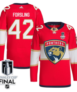 Alternative view of Gustav Forsling Jersey 42 Florida Panthers 2025 Breakaway Player Stitched Hockey