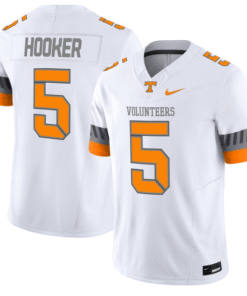 Alternative view of Hendon Hooker Jersey #5 Tennessee Vols 2025 Smokey Grey Series Stitched Football