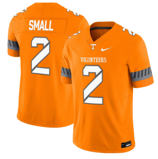 Jabari Small Jersey #2 Tennessee Vols 2025 Smokey Grey Series Stitched Football