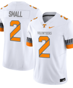 Jabari Small Jersey 2 Tennessee Vols 2025 Smokey Grey Series Stitched WHite