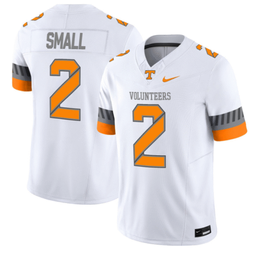 Jabari Small Jersey #2 Tennessee Vols 2025 Smokey Grey Series Stitched Football - Image 3
