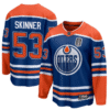Jeff Skinner Jersey 53 Edmonton Oilers 2025 Stanley Cup Final Home Breakaway Stitched Hockey