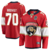 Jesper Boqvist Jersey 70 Florida Panthers 2025 Stanley Cup Final Home Breakaway Stitched Hockey