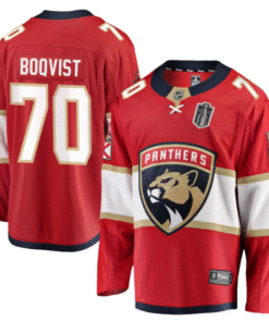 Jesper Boqvist Jersey 70 Florida Panthers 2025 Stanley Cup Final Home Breakaway Stitched Hockey
