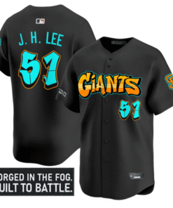 Jung Hoo Lee Jersey #51 San Francisco Giants Graffiti Fog City Drop Stitched Baseball