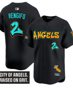 Luis Rengifo Jersey #2 Los Angeles Angels Graffiti Halo Drop Edition Stitched Baseball