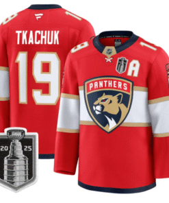 Matthew Tkachuk Jersey 19 Florida Panthers 2025 Stanley Cup Final Stitched Red
