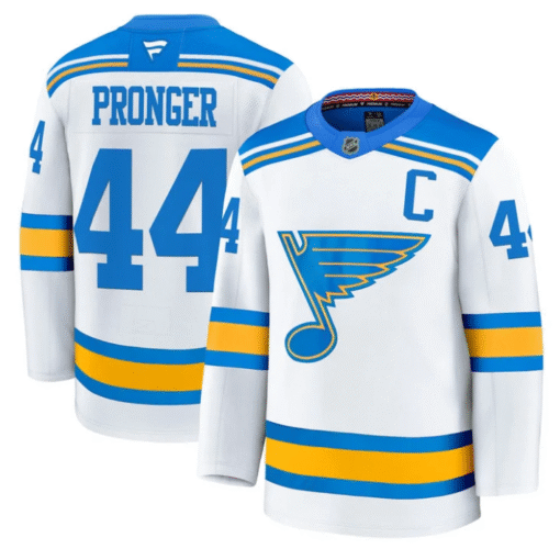 Chris Pronger Jersey #44 St. Louis Blues 2025-26 Premium Stitched Hockey - Image 2