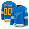 Custom St. Louis Blues Jersey Name, Number 2025-26 Premium Stitched Hockey