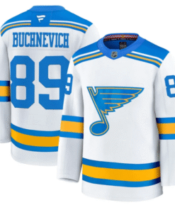Alternative view of Pavel Buchnevich Jersey #89 St. Louis Blues 2025-26 Premium Stitched Hockey