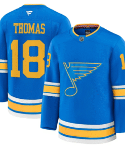 Robert Thomas Jersey #18 St. Louis Blues 2025-26 Premium Stitched Hockey