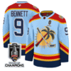 Sam Bennett Jersey #9 Florida Panthers 2025 Stanley Cup Champions Stitched Hockey