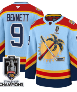 Sam Bennett Jersey #9 Florida Panthers 2025 Stanley Cup Champions Stitched Hockey