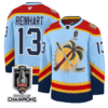 Sam Reinhart Jersey #13 Florida Panthers 2025 Stanley Cup Champions Stitched Hockey