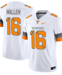 Alternative view of Morgan Wallen Jersey #16 Tennessee Vols 2025 Smokey Grey Series Stitched Football
