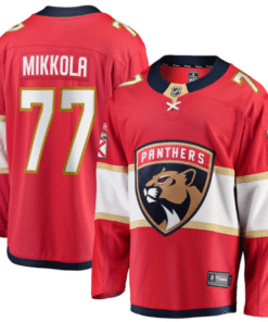 Niko Mikkola Jersey 77 Florida Panthers 2025 Breakaway Player Stitched Hockey