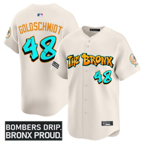 Paul Goldschmidt Jersey #48 Yankees Graffiti Bronx Bombers Edition Stitched Baseball
